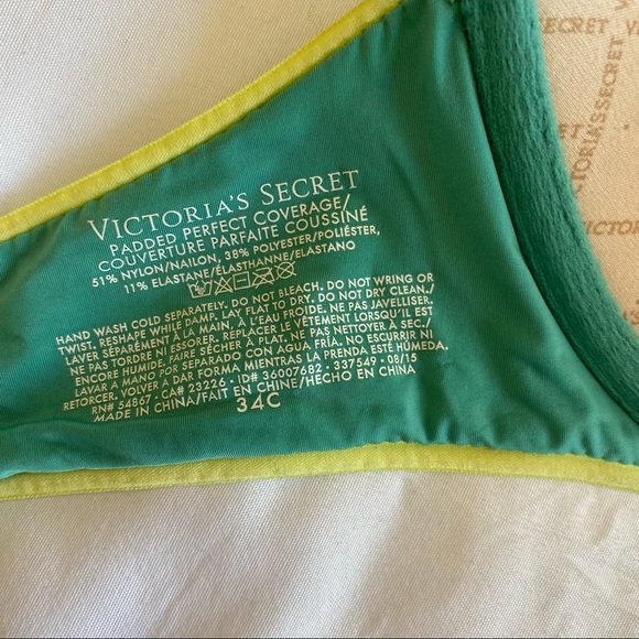 Victorias Secret Padded Perfect Coverage Bra - Picture 3 of 5